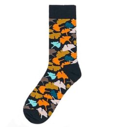 őszi leveles zokni